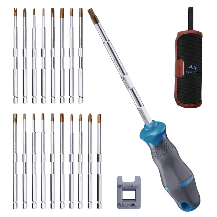 18 in 1 Set di Strumenti per Cacciaviti Magnetici Manuale