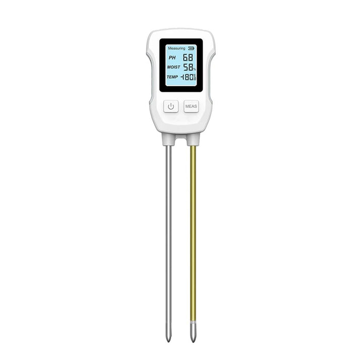 Misuratore digitale del terreno 3-in-1 Tilswall – pH, temperatura e umidità del suolo per piante