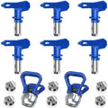 Tilswall set da 13 pezzi di ugelli Airless per pistole a spruzzo inclusi filtri/protezioni per pistola a spruzzo per sostituzione