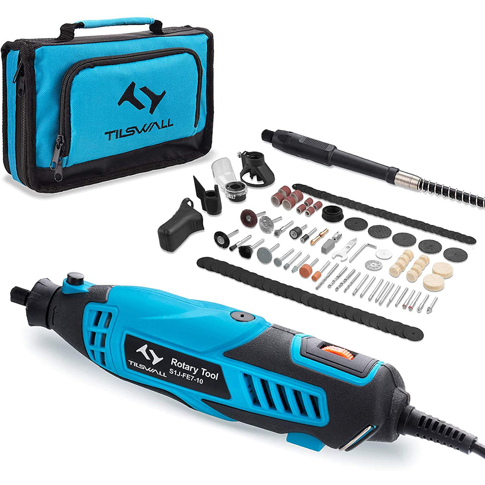 Utensile Rotante Multifunzione VONROC 8V - Con 24 Accessori, Caricatore E Sacca - Foto 2