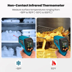 misurare le temperature di superficie