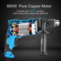 motore in rame puro da 850w