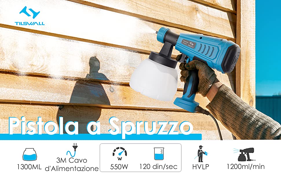 pistola a spruzzo 1300ml